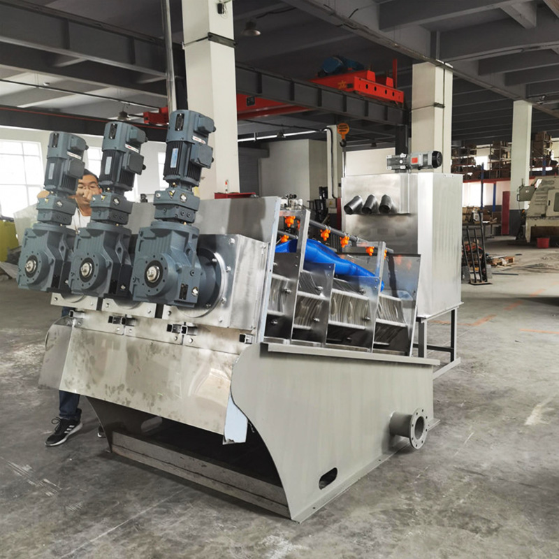 印染廠污泥脫水機改造怎么降低成本？智能疊螺機助力降本增效，破局運營困境！